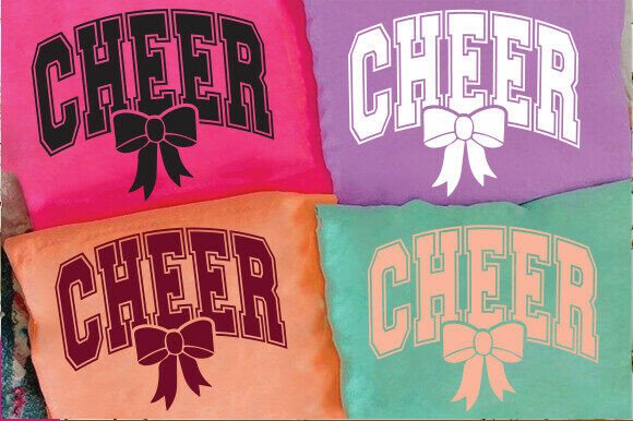 Cheer Football Mom PNG: Graphics for T-Shirt Designs