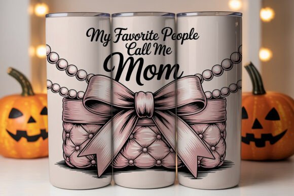 Elegant Mom Tumbler Wrap PNG: Graphics Review