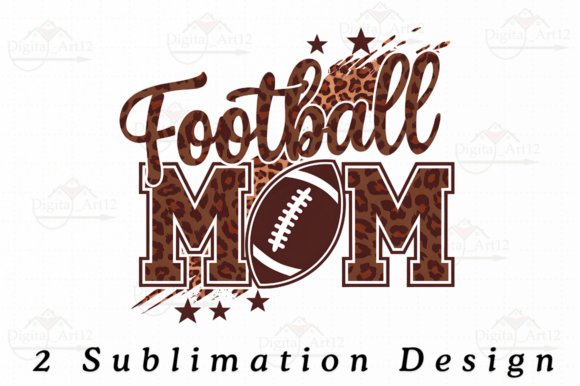 Football Mom Graphics: Premium T-Shirt Designs