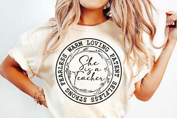 Review: She is a Teacher Png for Real Embroidery Projects