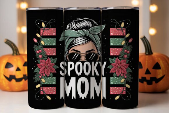 Spooky Mom Christmas Tumbler Wrap: A Designer’s Review
